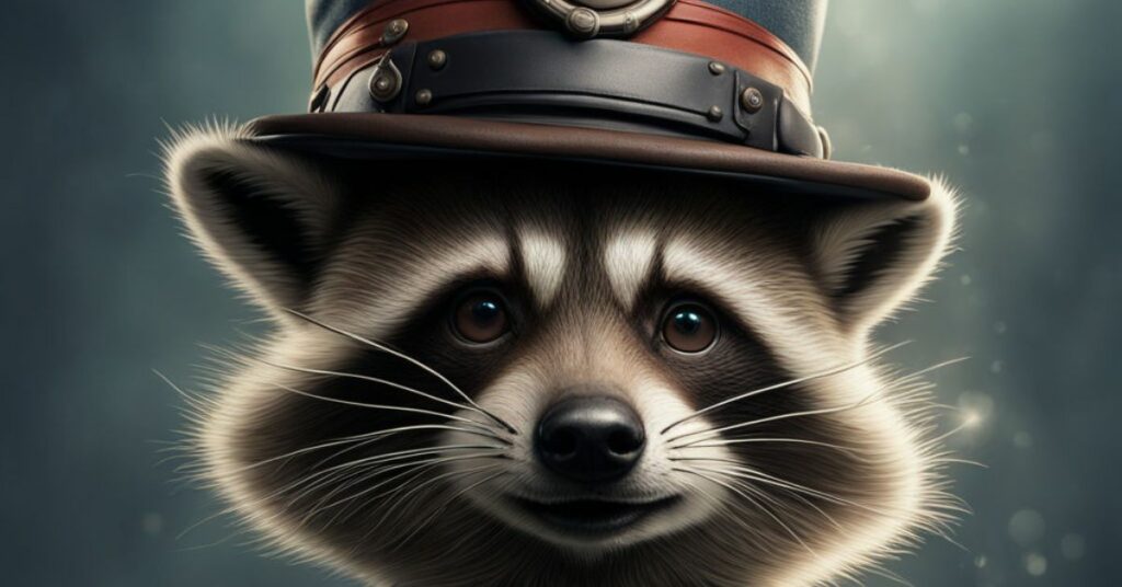 The Trench Coat Phenomenon of raccoons